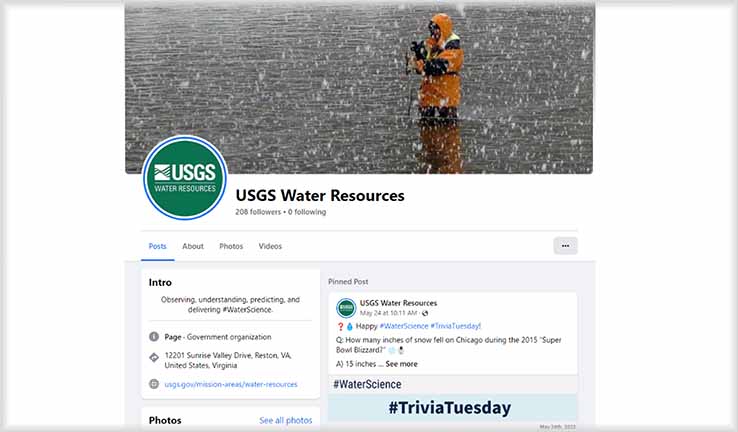 thumbnail USGS Water Facebook
